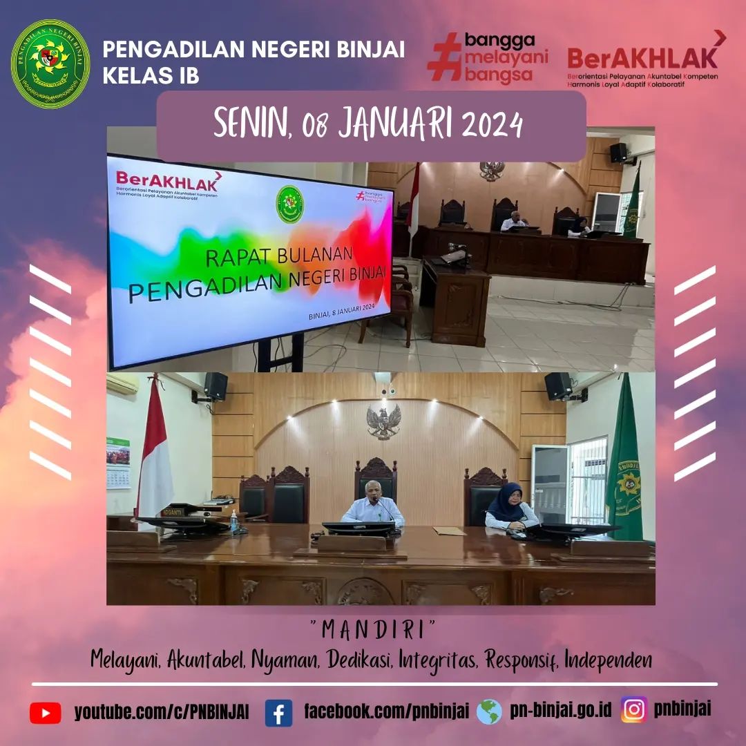  Rapat Bulanan Januari 2024