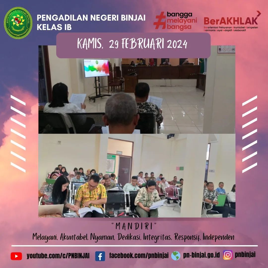 Rapat Koperasi Bulan Februari 2024