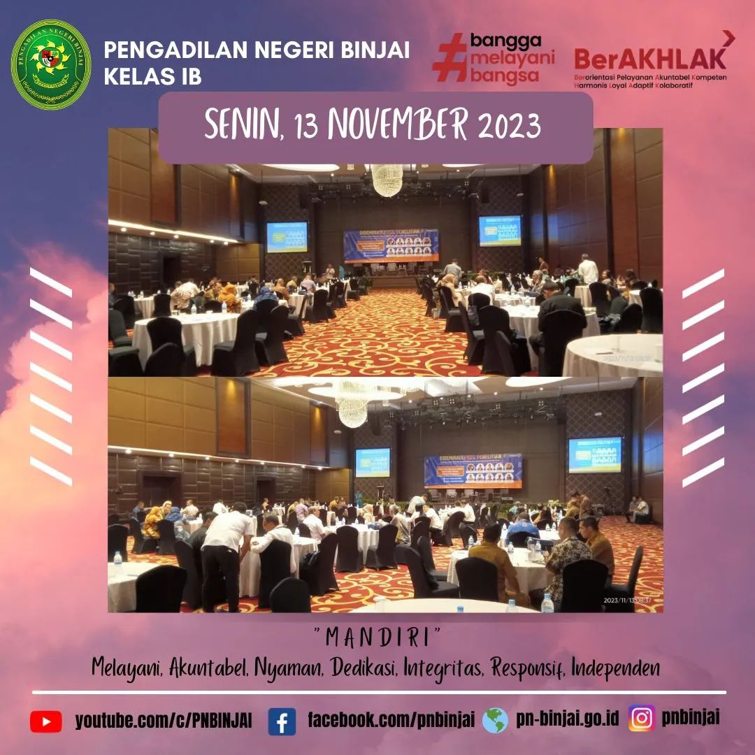 ndangan Kegiatan Diseminasi Hasil Penelitian Dari Badan Litbang Diklat Hukum dan Peradilan